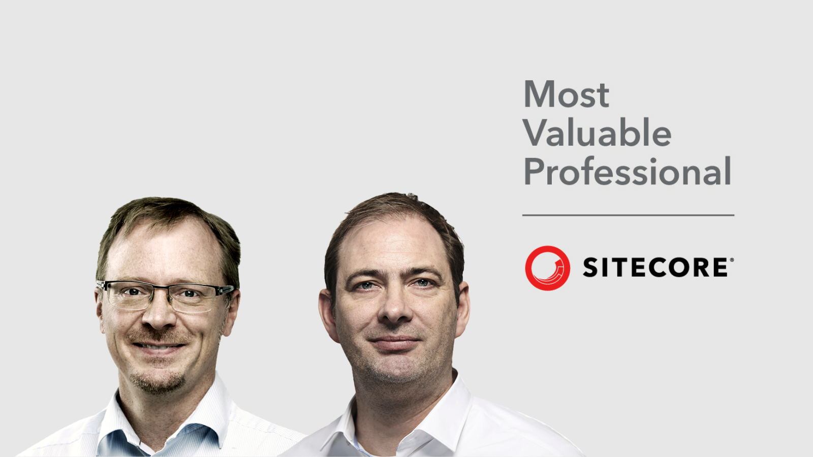 ROLAND VILLEMOES AND 
KLAUS PETERSEN WIN 
SITECORE MVP AWARD 2024